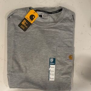 Carhartt Men's Heather Gray Short Sleeve Tee